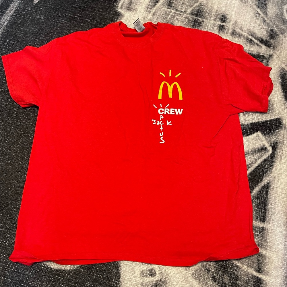Travis Scott McDonalds shirt